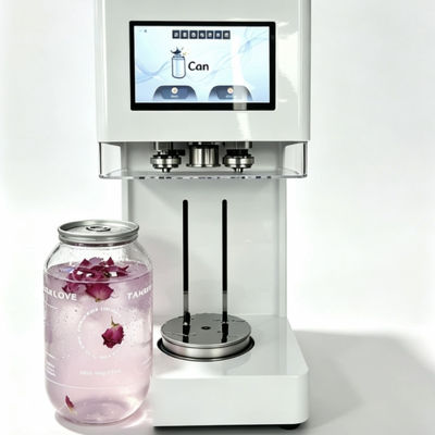 High-Speed No-Base Can Seamer Smart Can Seamer Machine HY-S001 30-100mm Aluminum Cans 260W 100-120V No Bottom Support