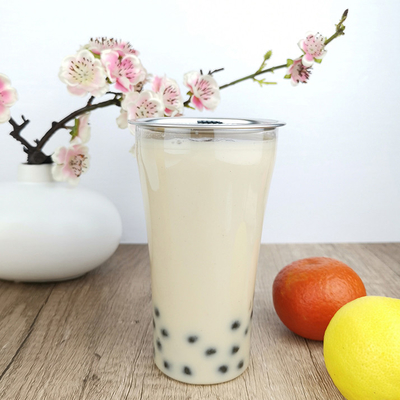 ขวดเก็บน้ำผลไม้ใส 400 มล. พร้อมฝาปิดสแน็ป ภาชนะบรรจุเครื่องดื่มเกรดอาหาร