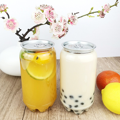 ขวดน้ำผลไม้ปลอดสาร BPA ทรงกลมขนาด 450 มล. พร้อมฝาปิด Food Grade
