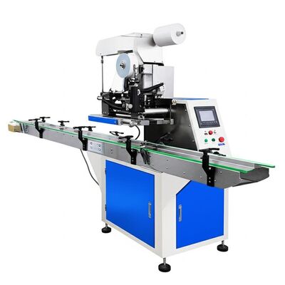 พลังงานเฉพาะ 0.14KW อัตโนมัติ เครื่องตัดเชือก มีระดับเสียงต่ํากว่า 75 DB เหมาะสําหรับการปิดเชือกในสายการผลิต