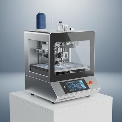 เครื่องทําเย็บอัตโนมัติไฟฟ้าครึ่งอัตโนมัติ สามารถรับมือรูปแบบเย็บที่ซับซ้อนด้วยการตรวจสอบอย่างน้อย